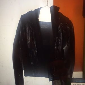 Obey Leather Jacket